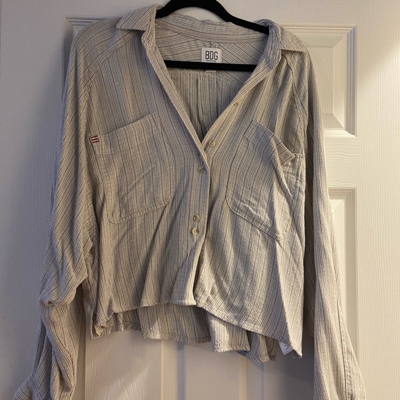 Relaxed Urban Outfitters Button Up - Picture 2 of 4